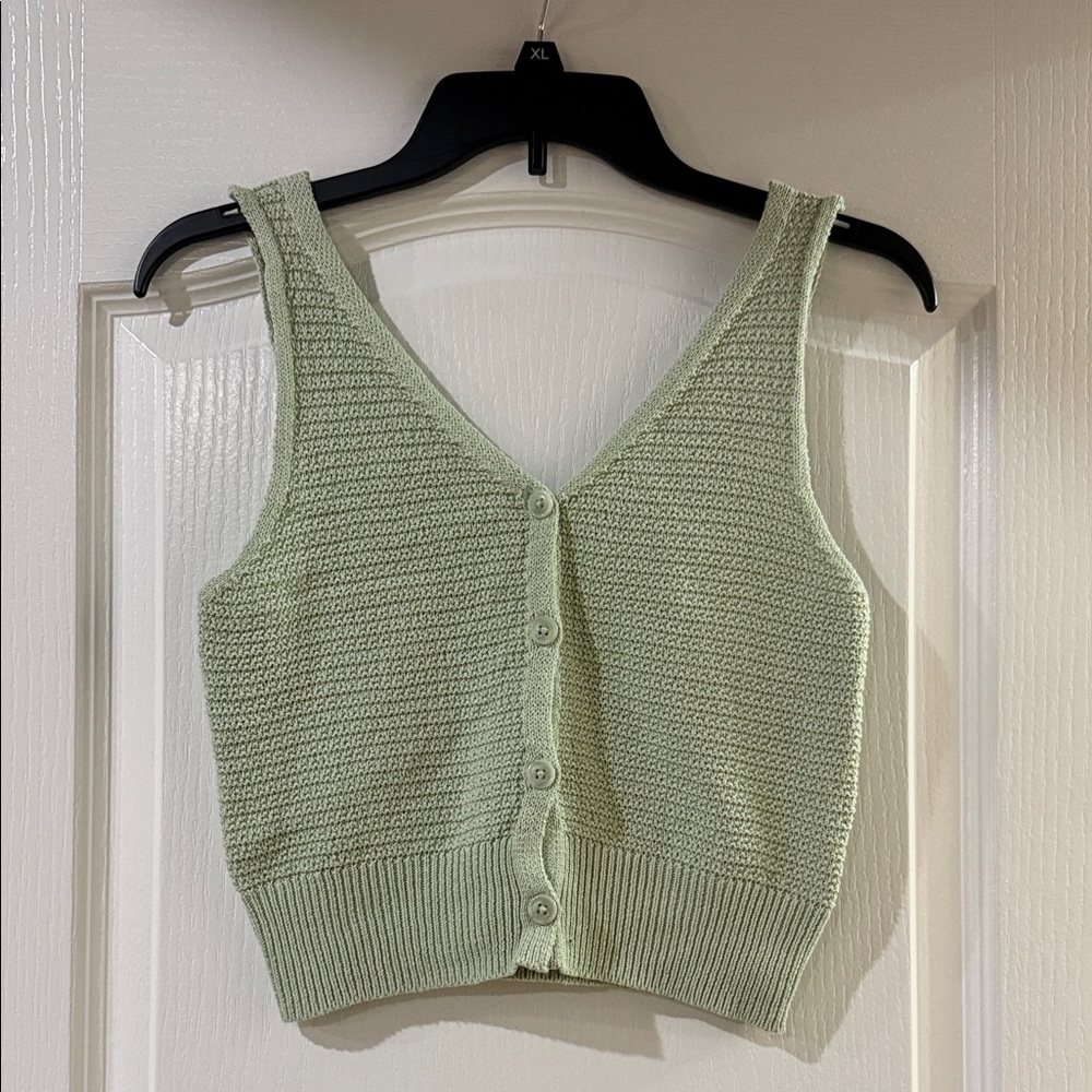 Sincerely‎ Jules Light Green Knit Tank Top XS